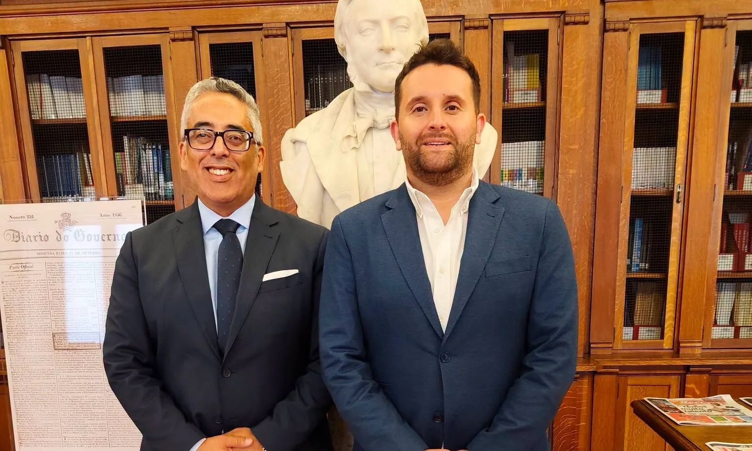 Casa da Democracia recebe Executivo da Junta de Freguesia de Barreiros e Cepões